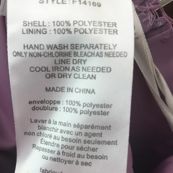 David’s Bridal strapless semi-formal dress - Picture 5 of 6